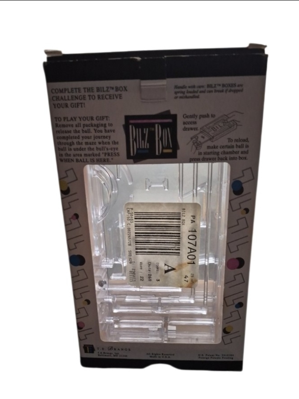 Bilz Box A Challenging Money Game- Novelty Puzzle for Money Gifts